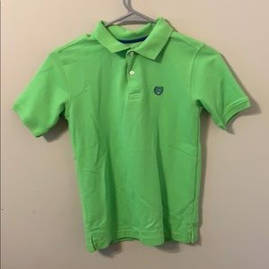 Lime green polo